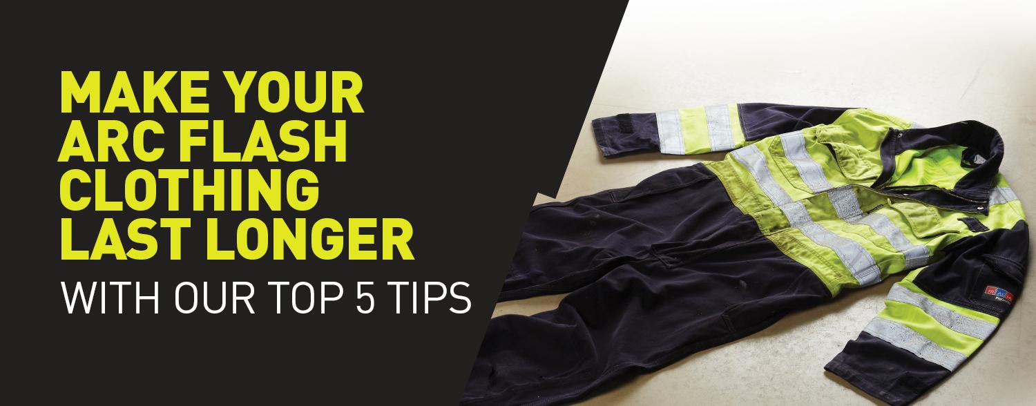 Five ways to look after your Arc Flash garments